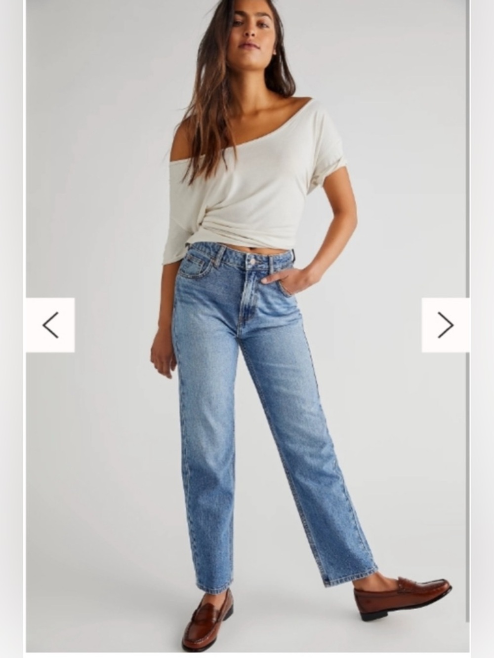 We The Free Pacifica Straight-Leg Jean Size 27